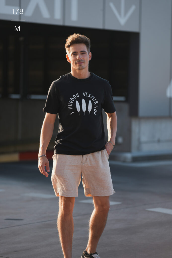 shv s hudbou vesmirnou tricko mikina noaco som tu zo slusnosti je nam teplo dominika sara